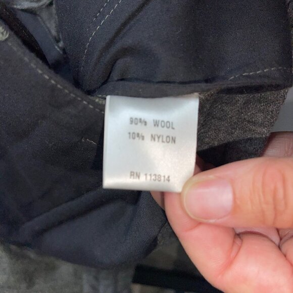 Billy Reid Mens Stanton Jogger Pants Size Large Gray Wool Blend Made In Italy - Picture 4 of 9